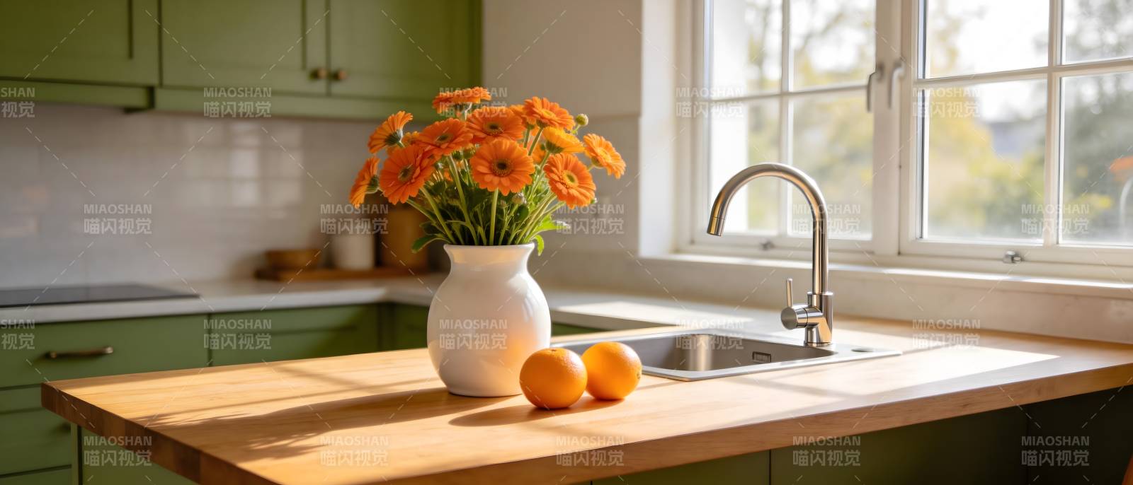 厨房花果静景图片