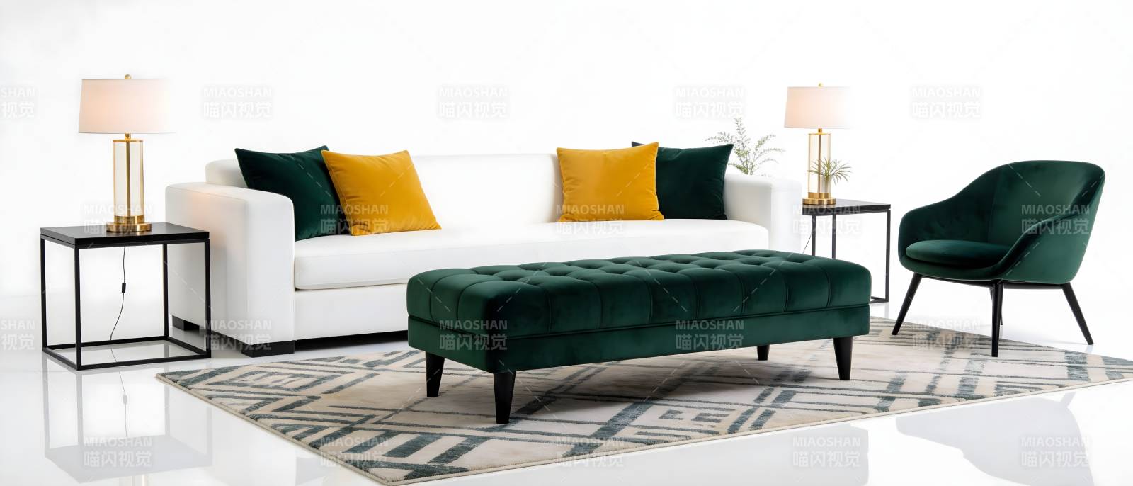 现代客厅布置图片