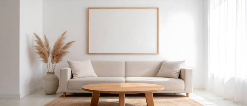 简约客厅布置图片