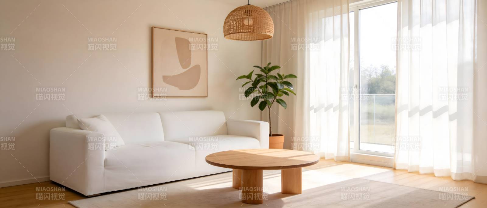 简约客厅 温馨自然图片