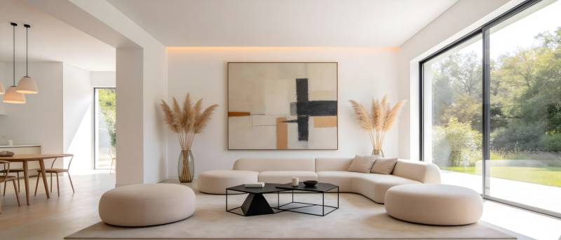 现代简约客厅设计图片