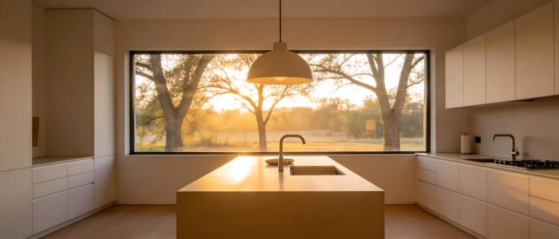 现代厨房美景图片