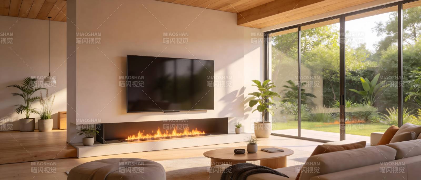 现代客厅 温馨舒适图片