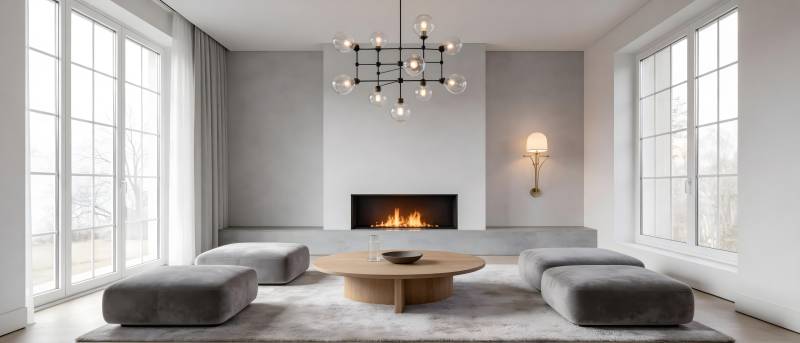 现代简约客厅设计图片