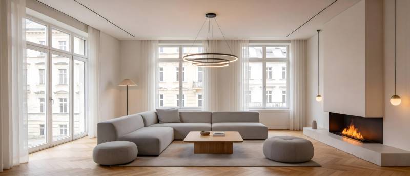 现代简约客厅设计图片