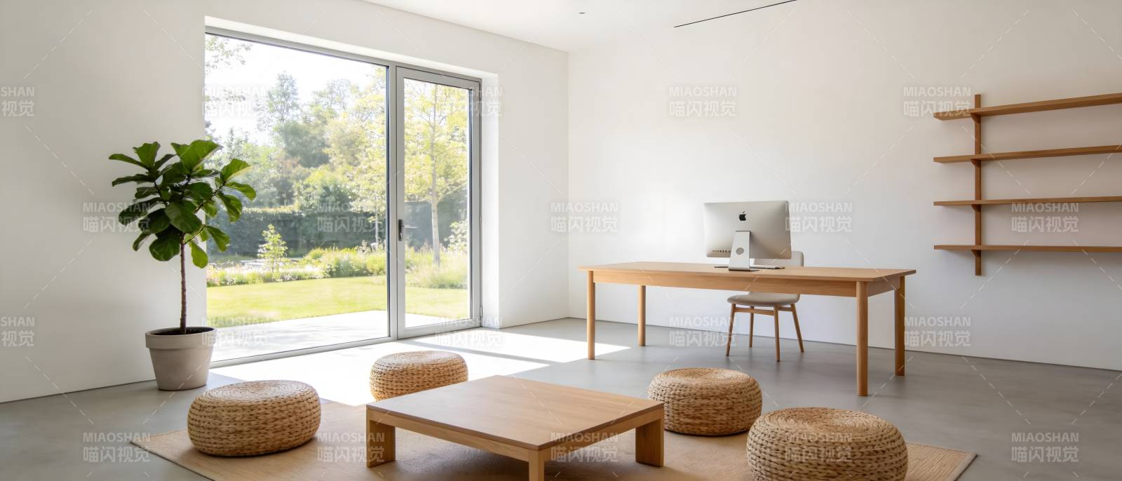 简约日式客厅图片