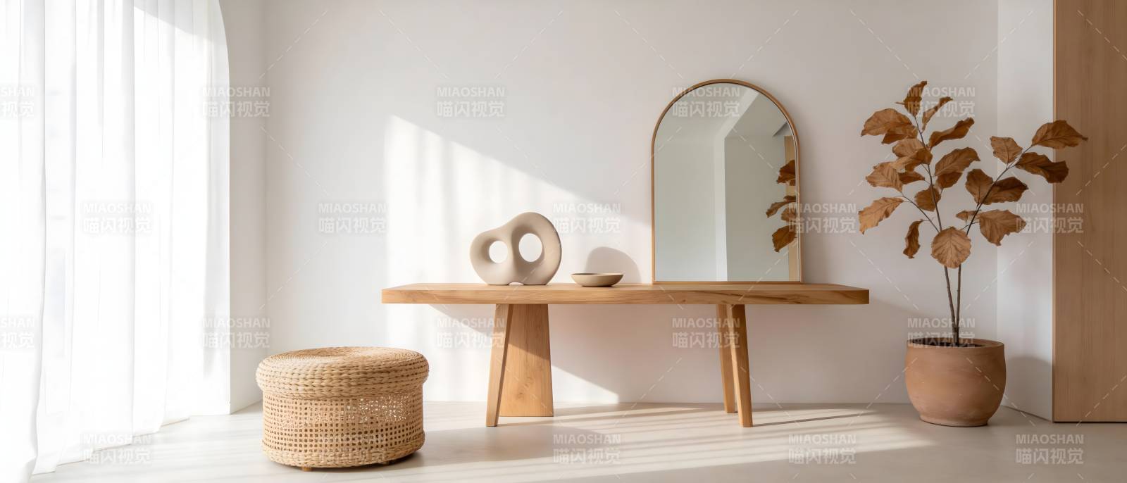 简约家居一角图片