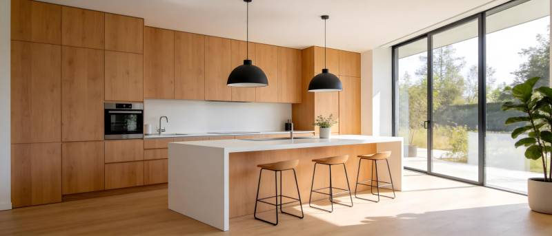 现代简约厨房设计图片