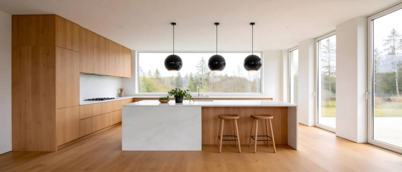 现代简约厨房设计图片