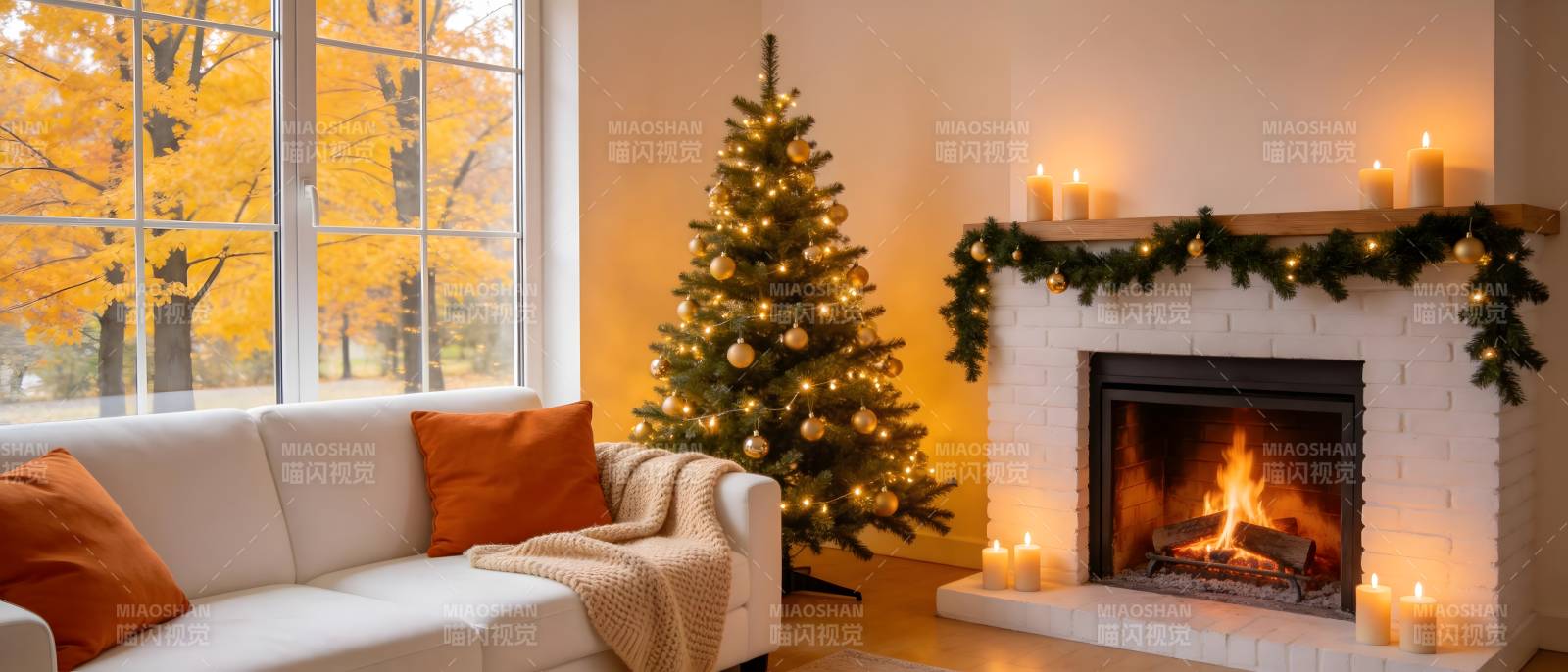 温馨圣诞客厅图片