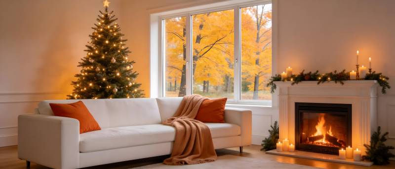 温馨圣诞客厅图片