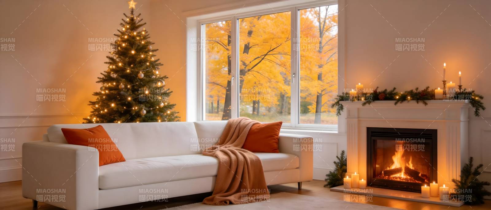 温馨圣诞客厅图片