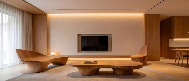 现代简约客厅设计图片