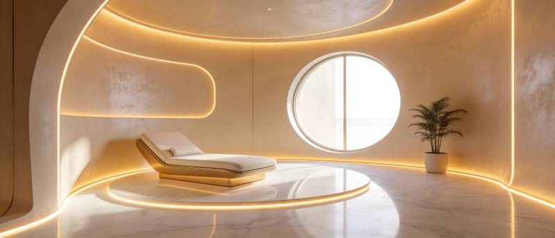 未来感卧室设计图片