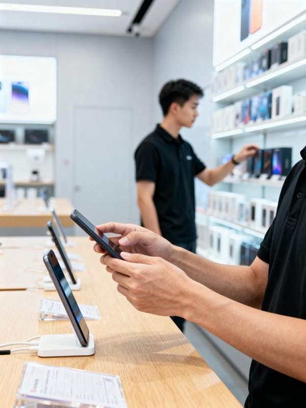 体验店试用手机图片