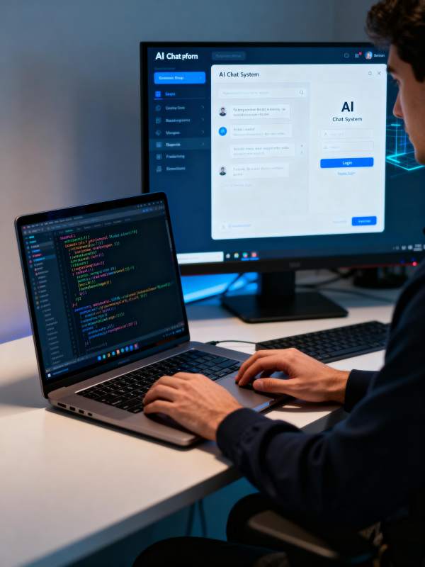 AI编程开发场景图片