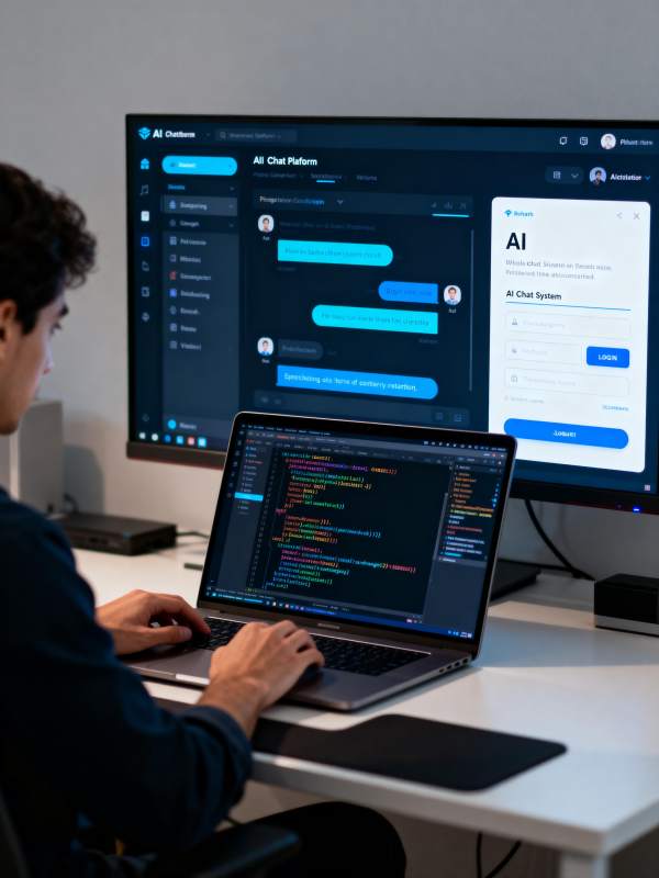AI编程开发场景图片