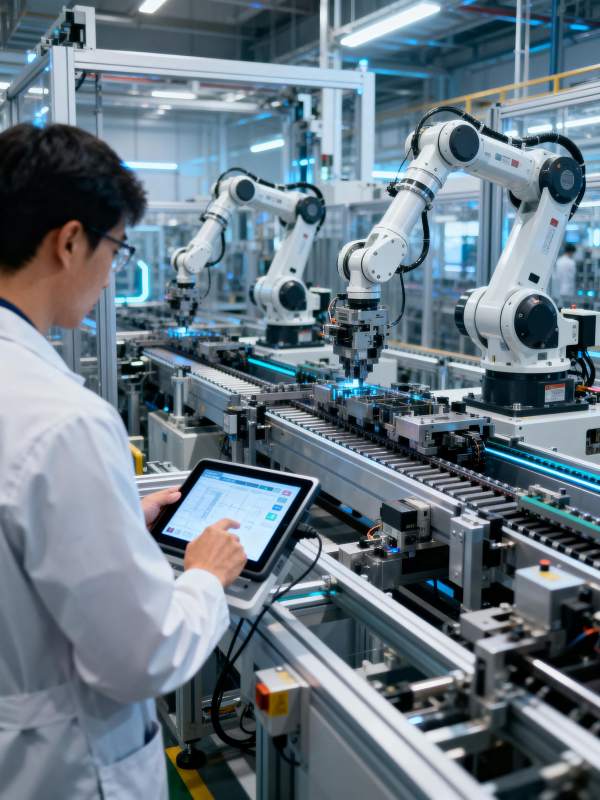 智能制造现场图片