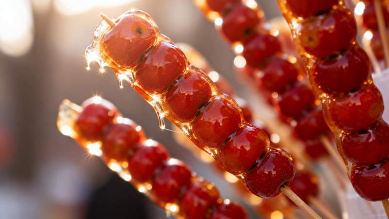 糖葫芦串串香图片