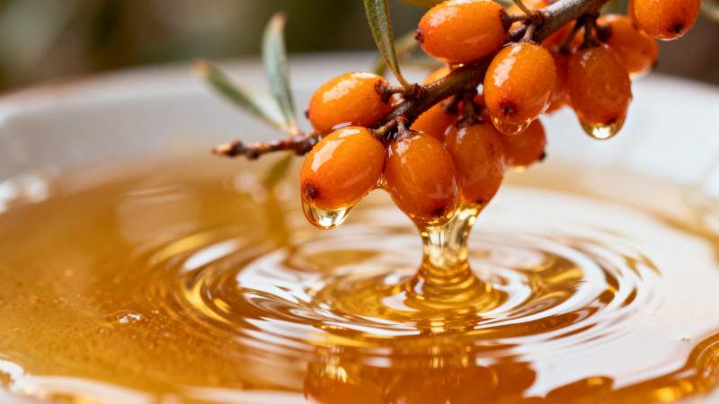 沙棘滴油图片