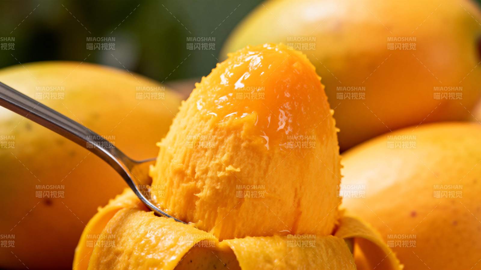 金黄芒果 鲜甜诱人图片