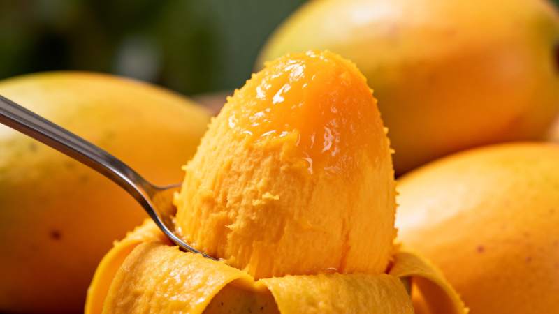 金黄芒果 鲜甜诱人图片