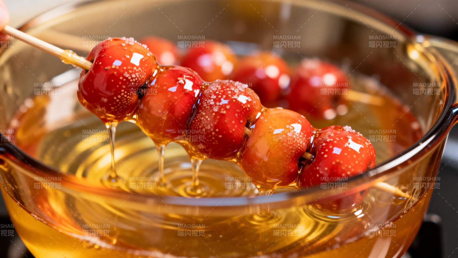 糖葫芦滴蜜图片