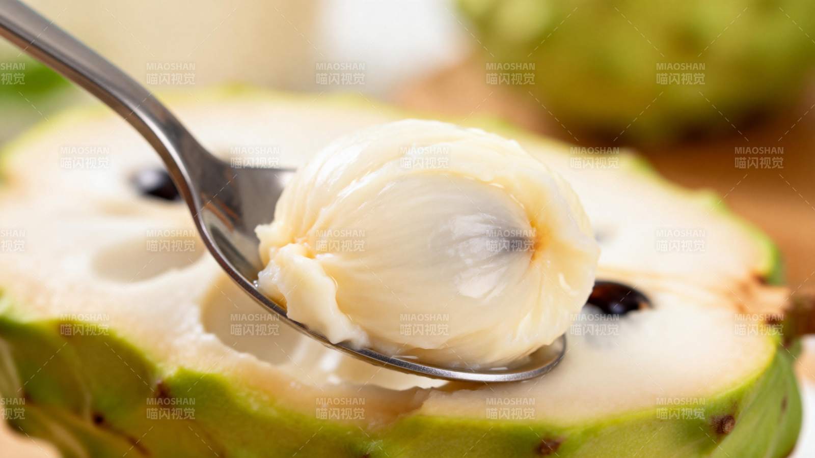 释迦果的美味瞬间图片