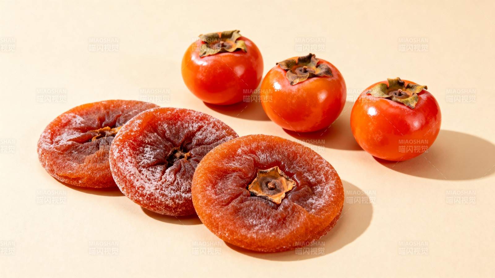 柿子与柿饼图片