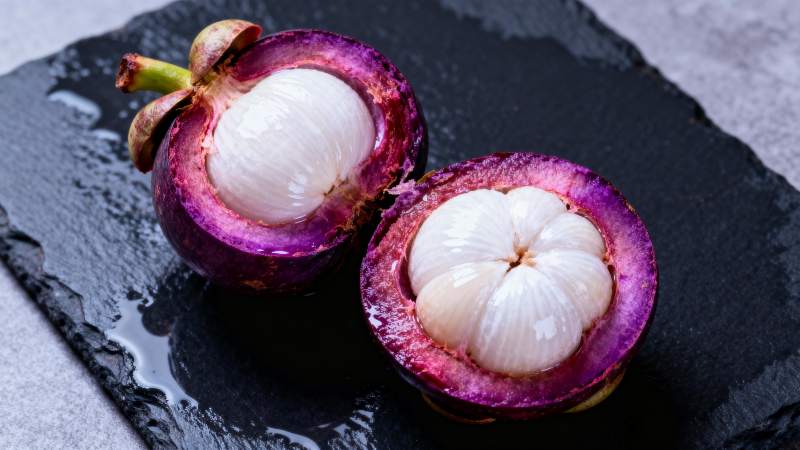 紫皮白肉山竹果图片