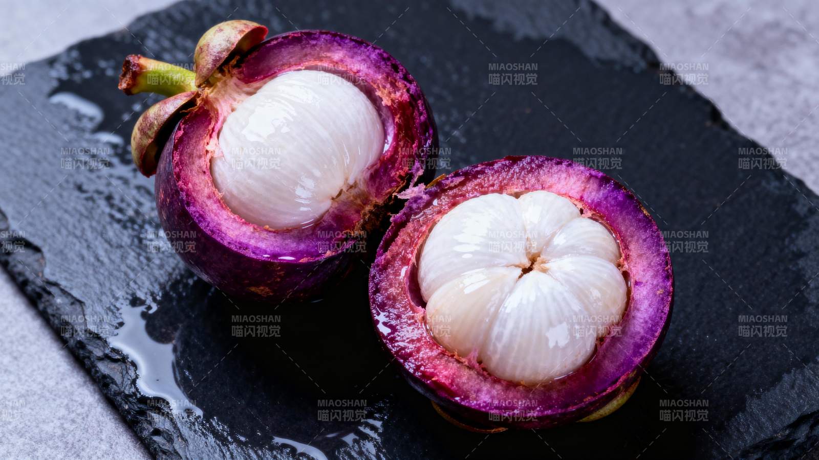 紫皮白肉山竹果图片