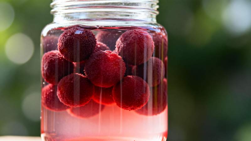 杨梅酒 果香四溢图片