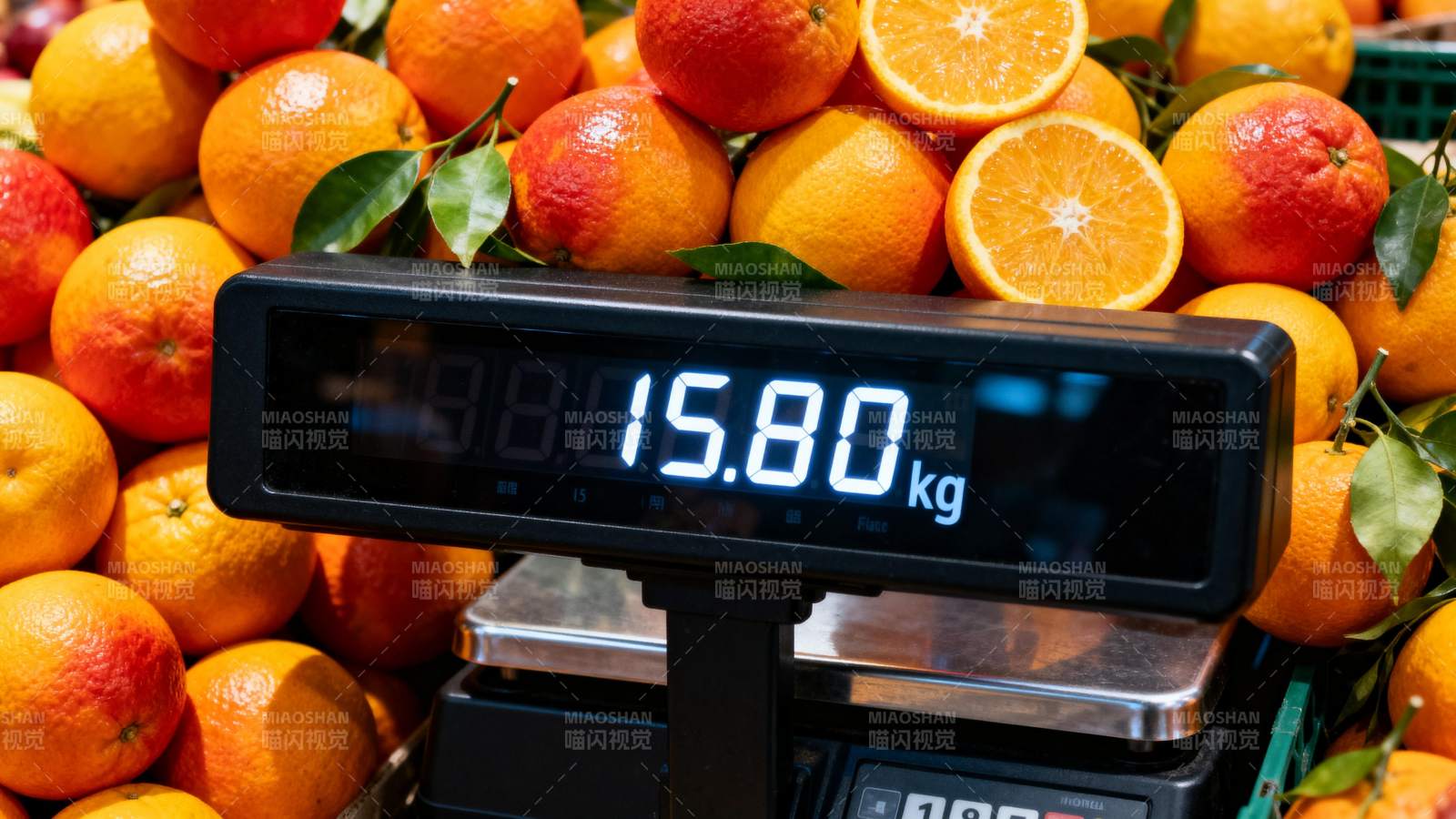 橙子称重 公斤图片