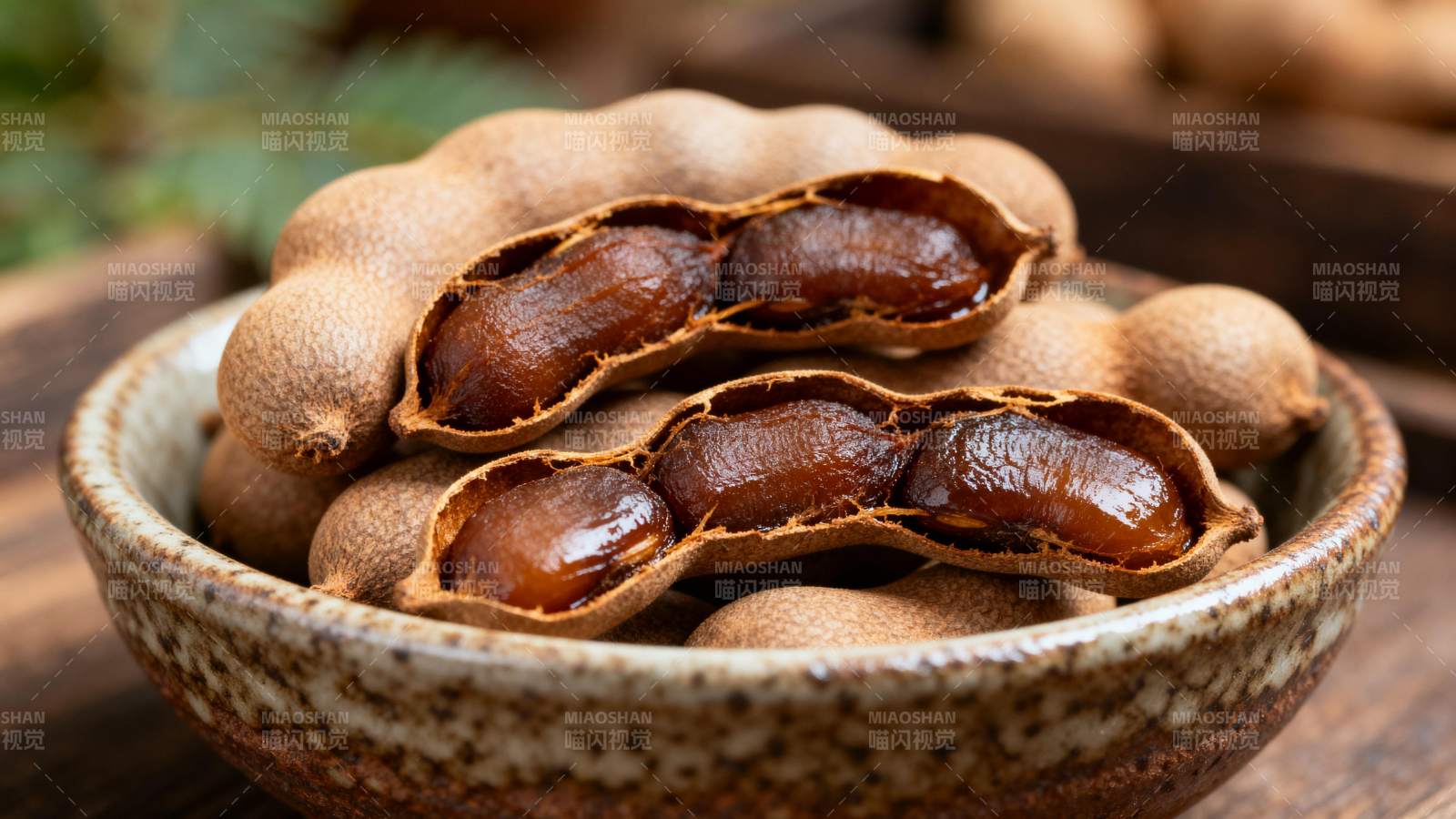 碗中陈皮果仁图片