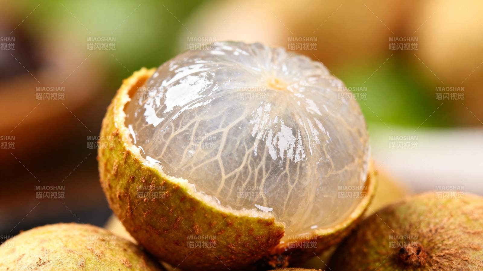 龙眼果肉晶莹剔透图片