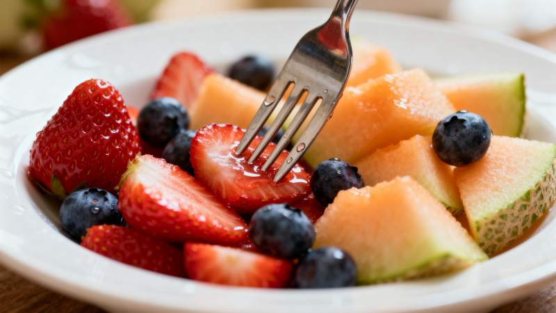 水果沙拉 美味可口图片