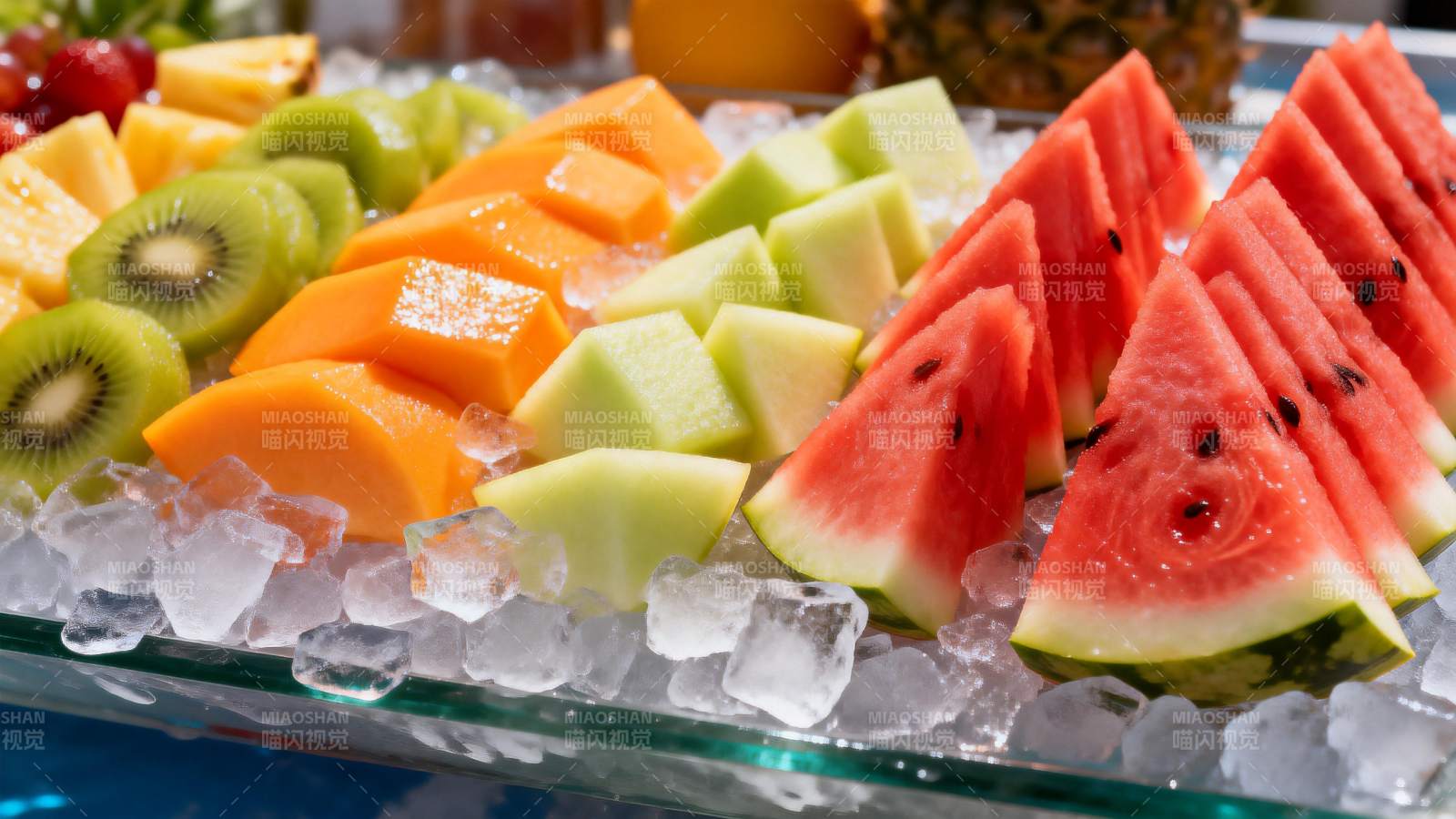 缤纷水果拼盘图片