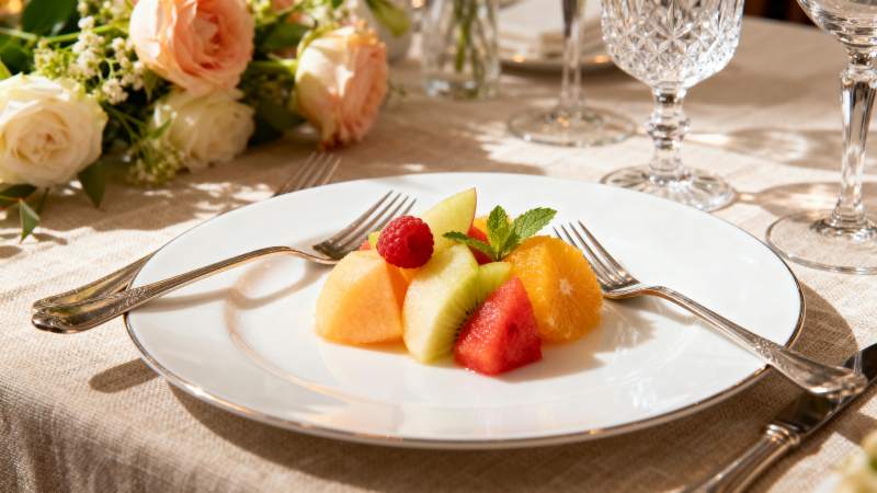 精致水果拼盘图片