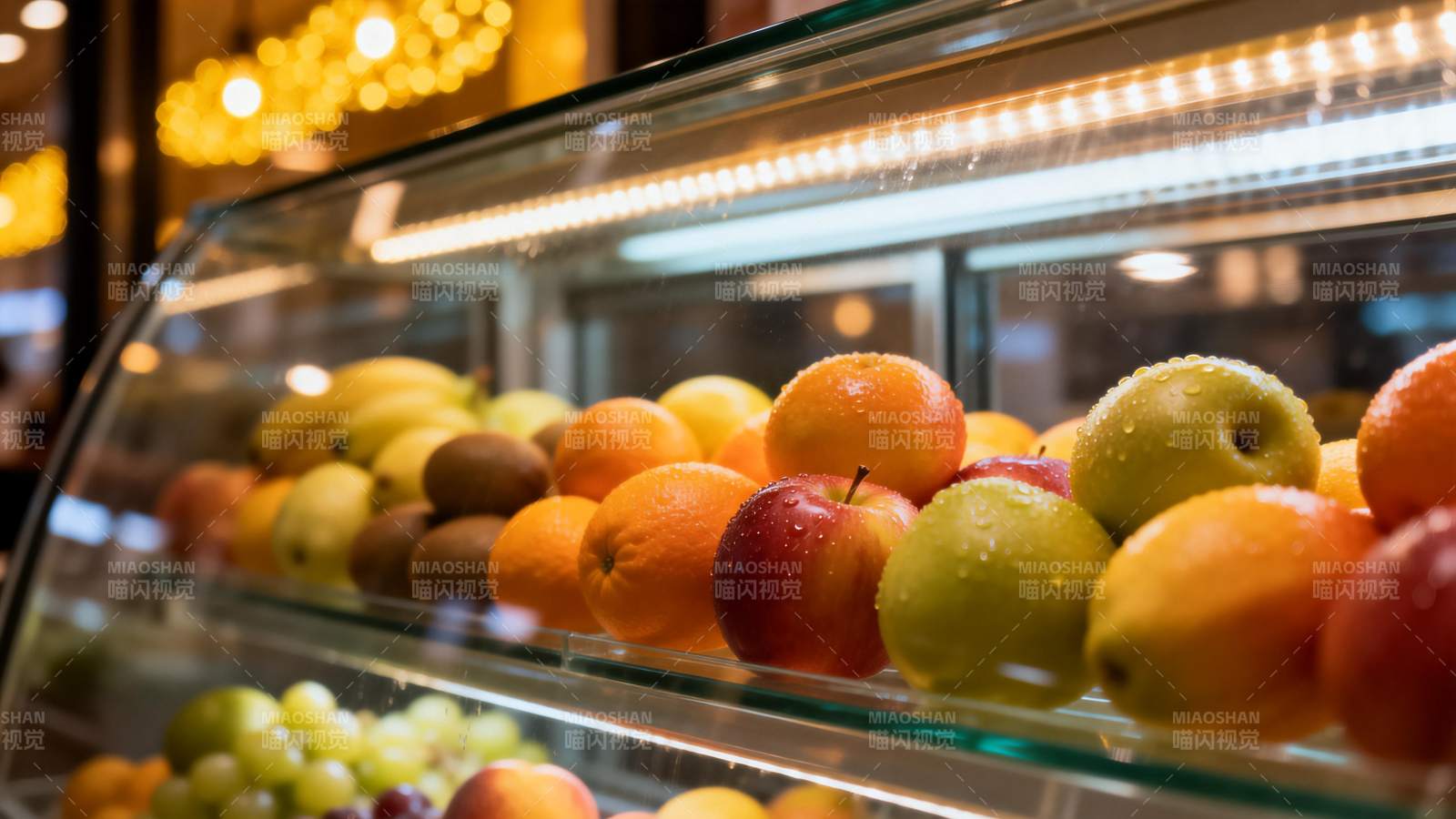 新鲜水果展示柜图片