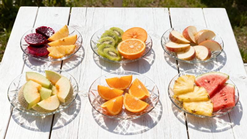 缤纷水果拼盘图片