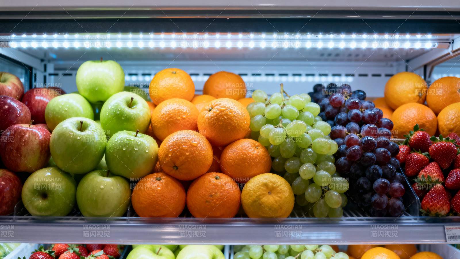 新鲜水果陈列柜图片