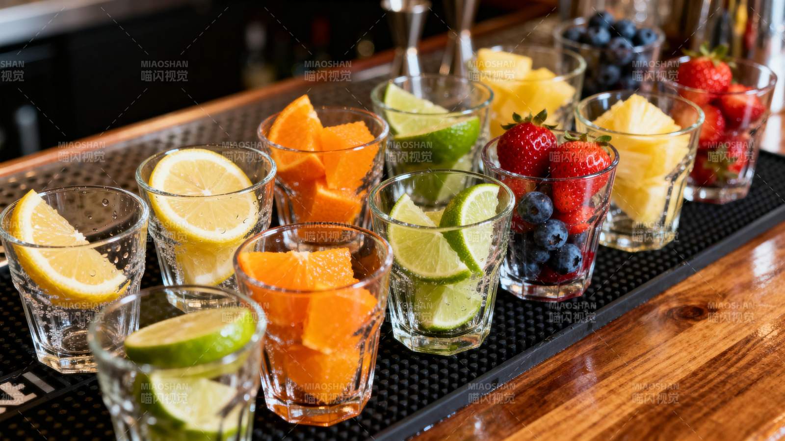 水果鸡尾酒拼盘图片