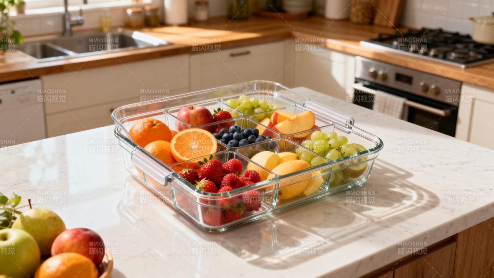 缤纷水果拼盘图片