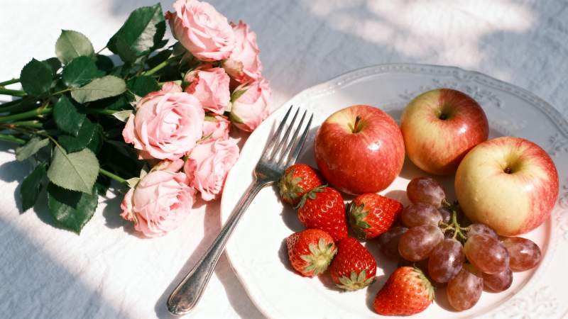 花果静物图图片