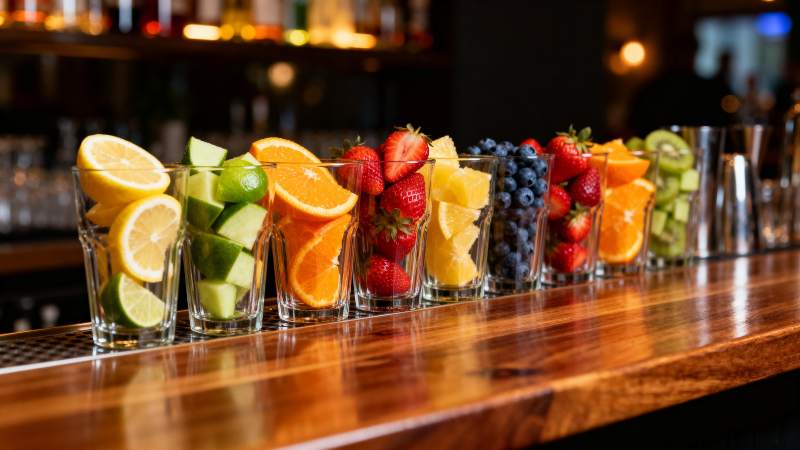 缤纷水果杯图片