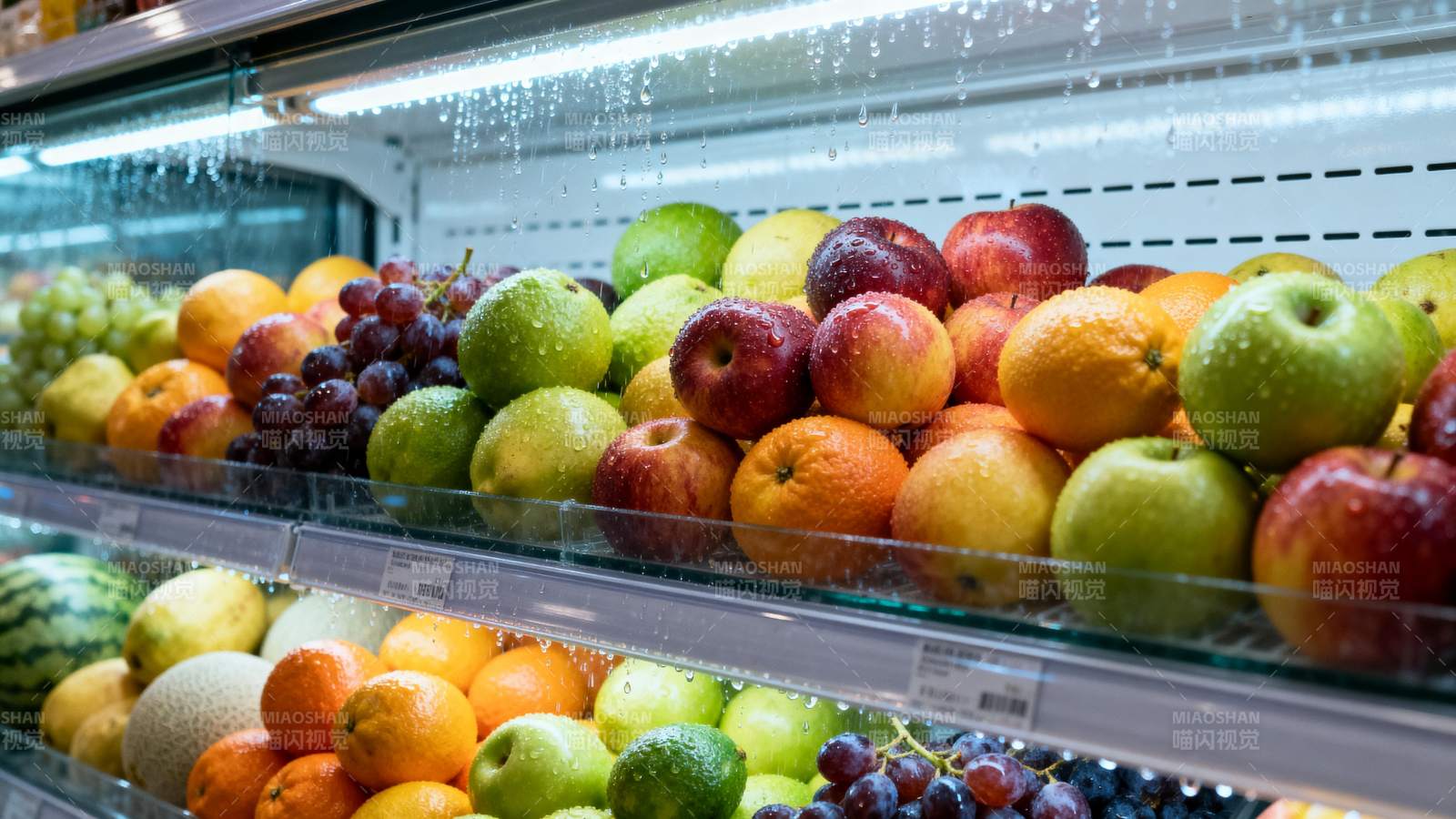 新鲜水果陈列柜图片