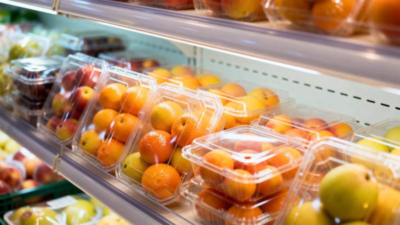 新鲜水果陈列柜图片