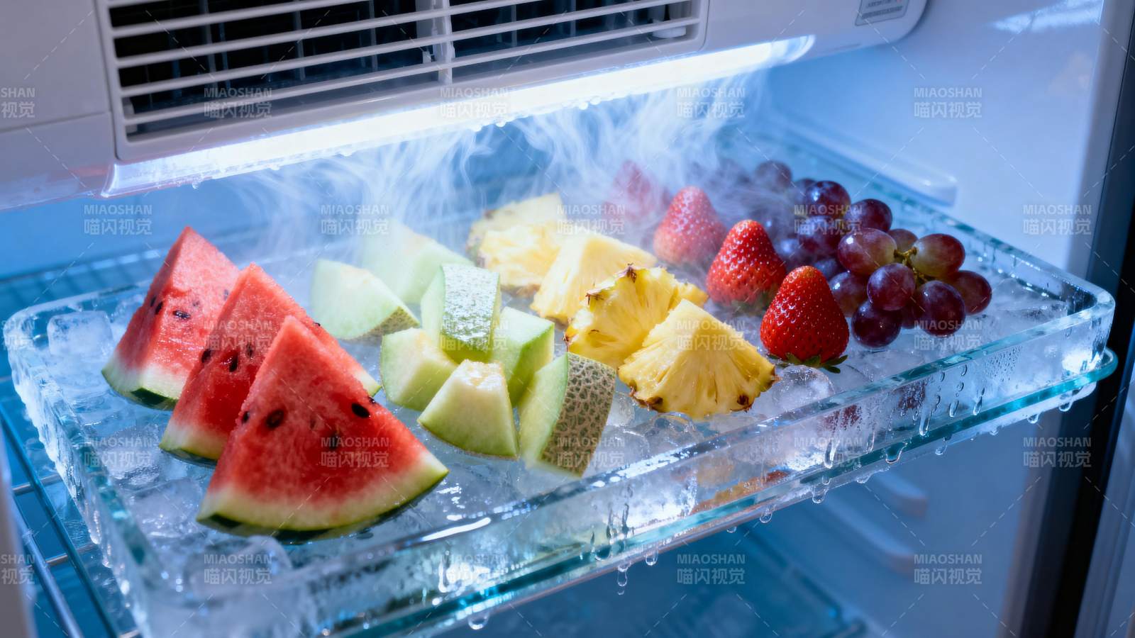 冰镇水果拼盘图片