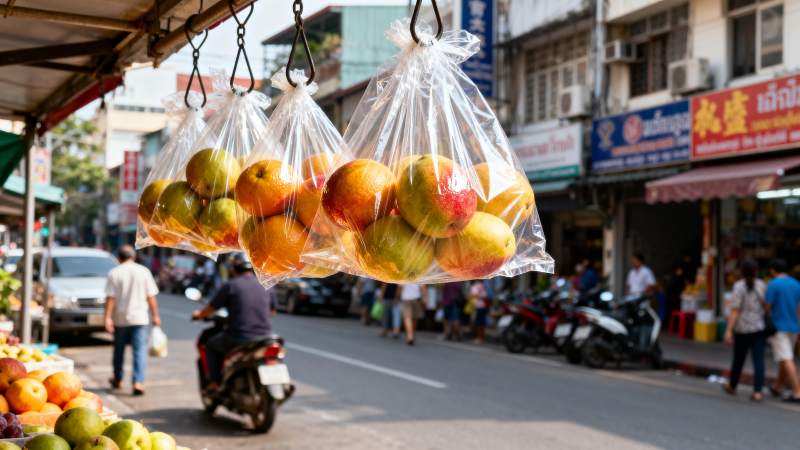 街头水果摊图片