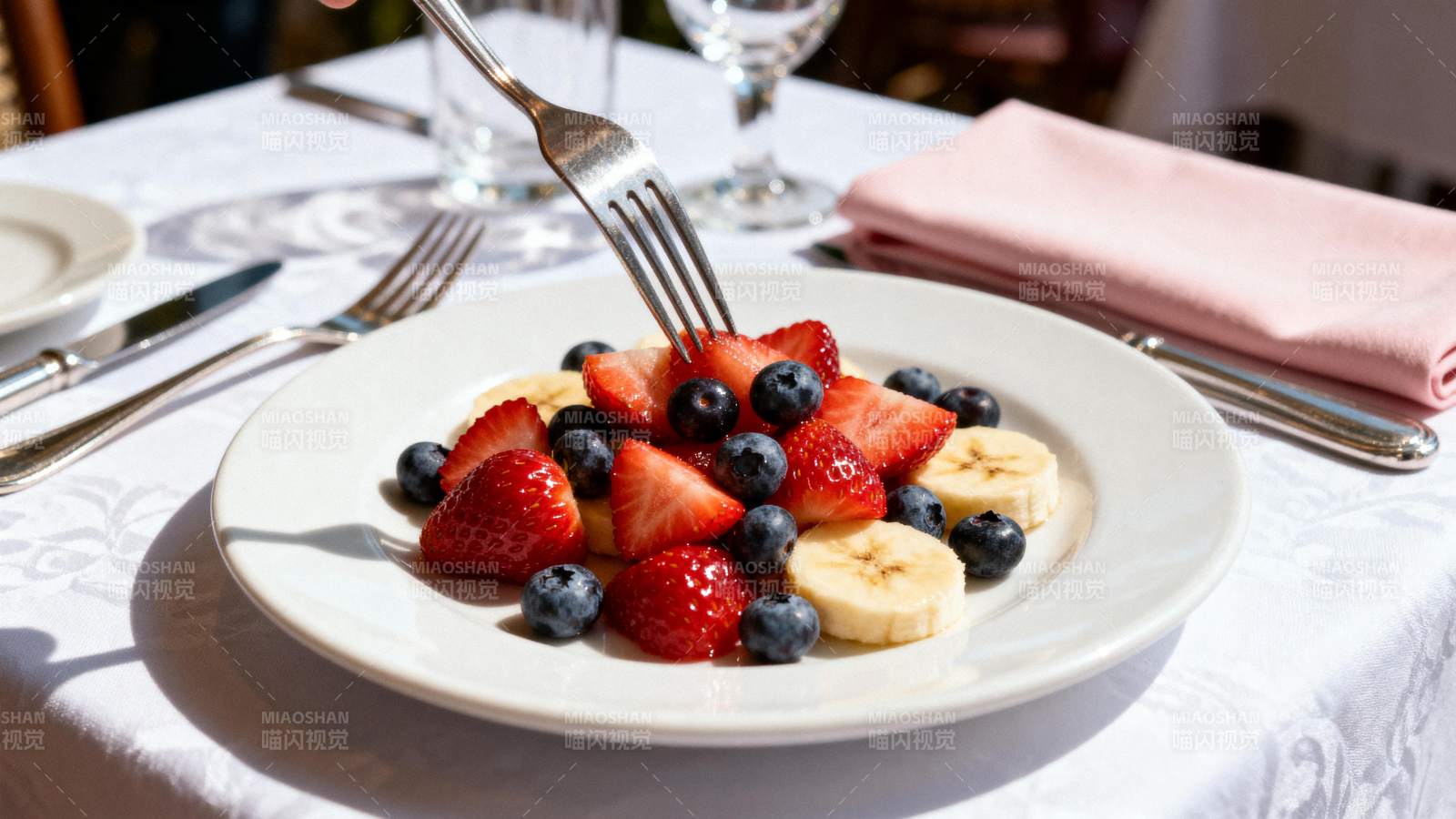 水果拼盘 美味可口图片